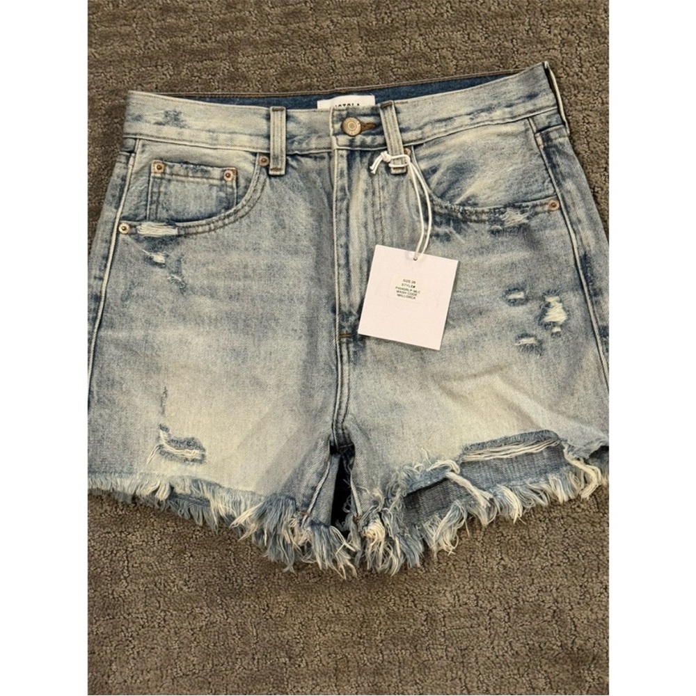 Pistola High Waisted Jean Shorts